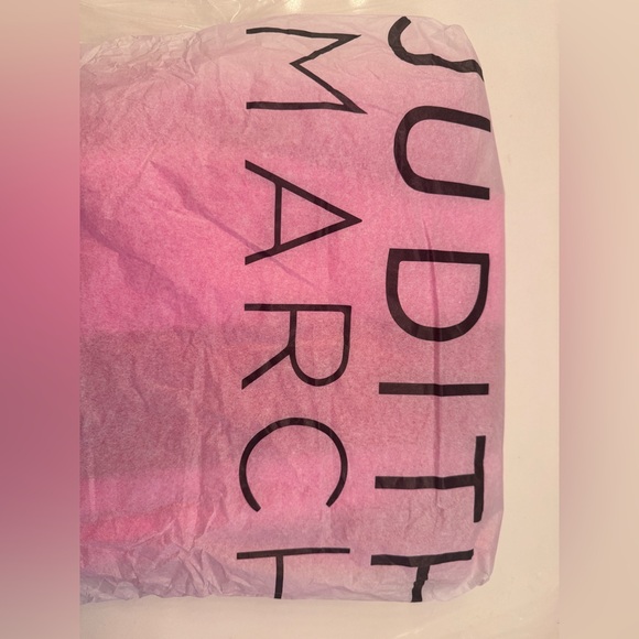 Judith March PINK BOW STRIPE FLARES with Red Bow - Picture 7 of 7